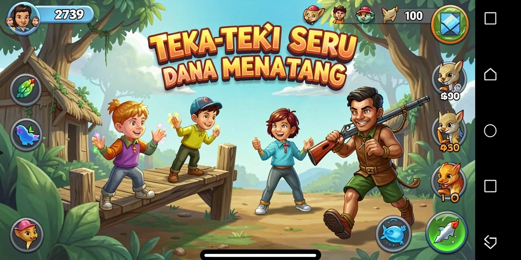 Screenshot gameplay 2739 menampilkan tantangan puzzle yang menarik.