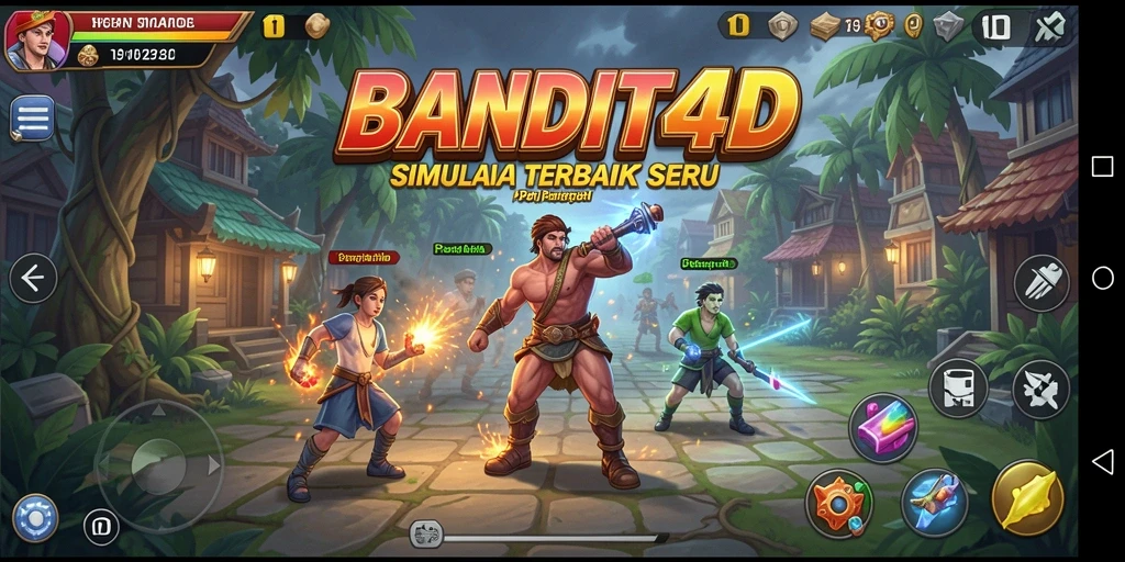 Screenshot gameplay BANDIT4D yang menampilkan pengalaman simulasi yang menarik.