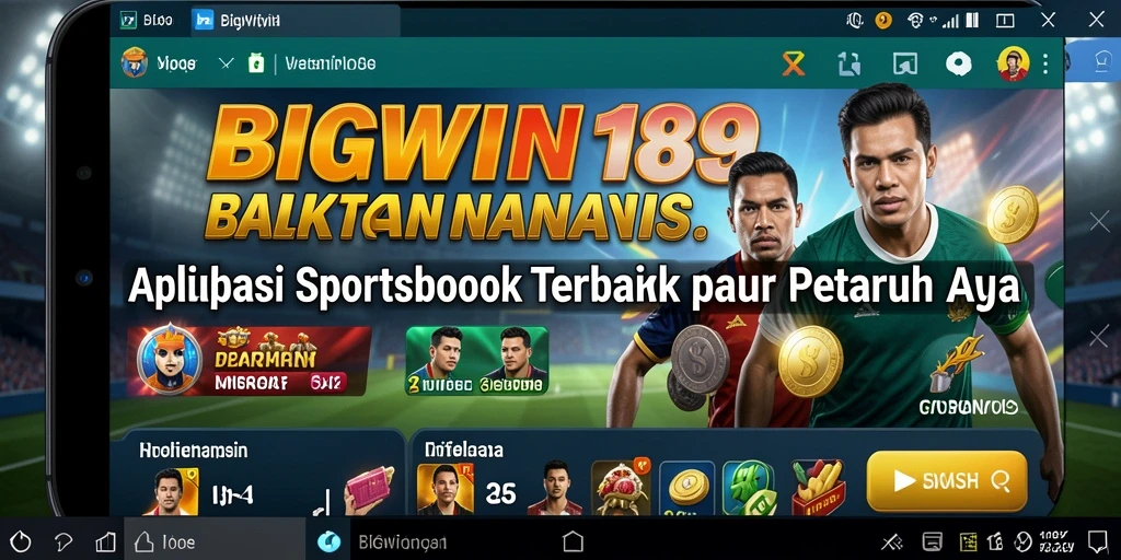 Tangkapan layar utama BIGWIN189 menampilkan pengalaman taruhan yang mendebarkan.