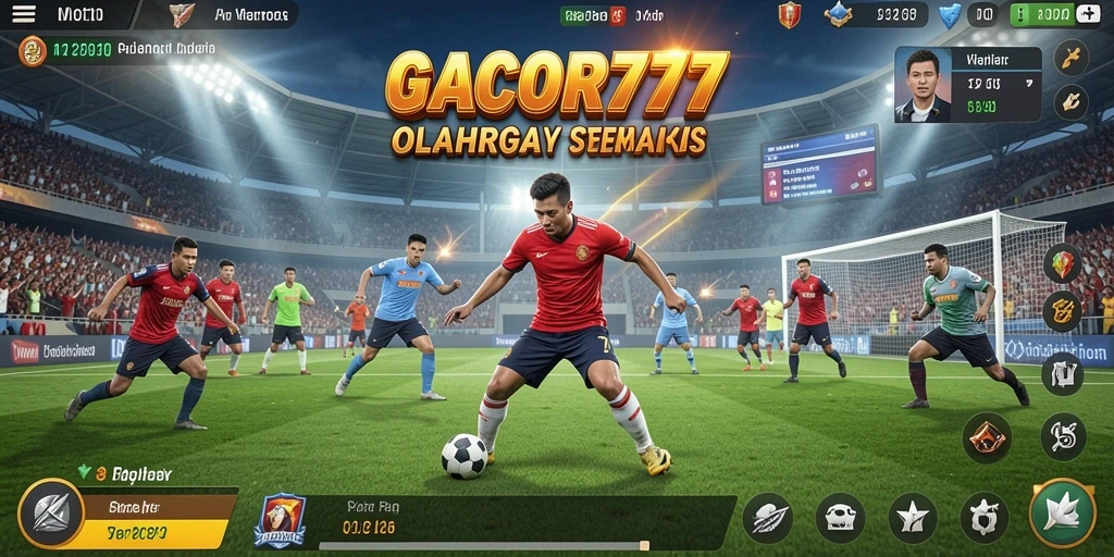 Tampilan gameplay GACOR777 yang seru dan menggugah semangat.