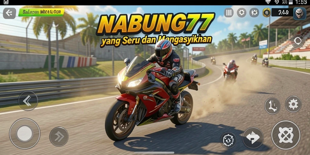 Tampilan gameplay NABUNG77 yang mendebarkan dan seru.