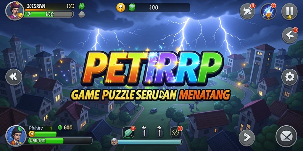 Tampilan gameplay PETIRRP yang menarik dan penuh tantangan.