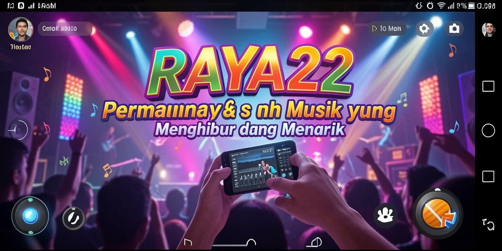 Tampilan gameplay RAYA22 yang menarik dan interaktif di layar.