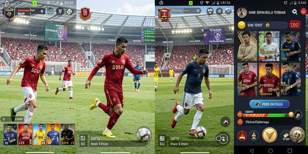 Tampilan screenshot game SVIP10 menampilkan aksi sepak bola yang mendebarkan.