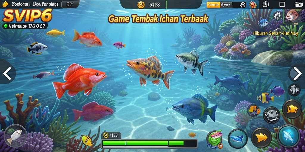 Gameplay seru Tembak Ikan di SVIP6