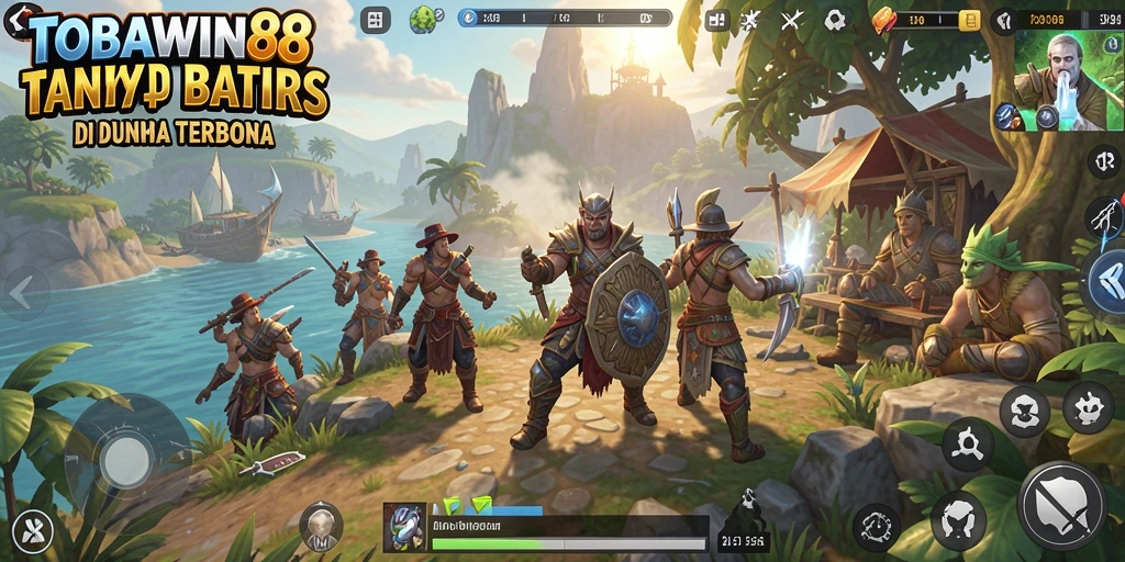 Gameplay TOBAWIN88 yang menakjubkan di dunia terbuka.