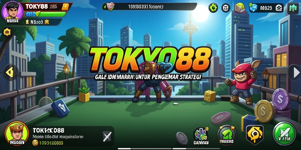 Screenshot gameplay TOKYO88 dengan strategi Idle yang menarik.